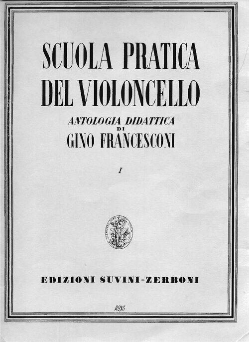 Gino Francesconi Scuola Pratica Del Violoncello Vol1 Low