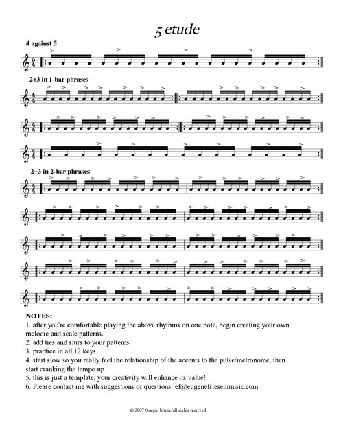 5 Etude