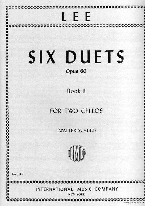Lee Six Duets Opus 60 2
