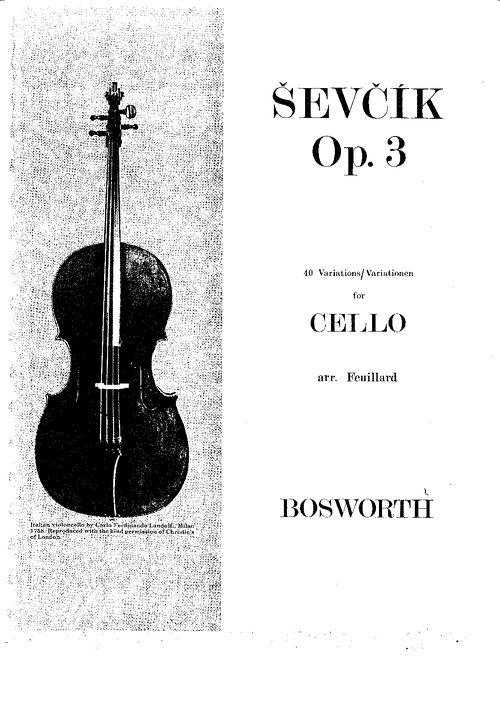 O Sevcik 40 Variations Op 3