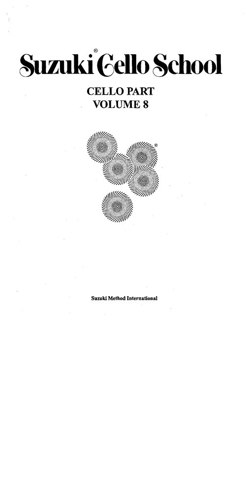 Cello School Cello Part Volume 8