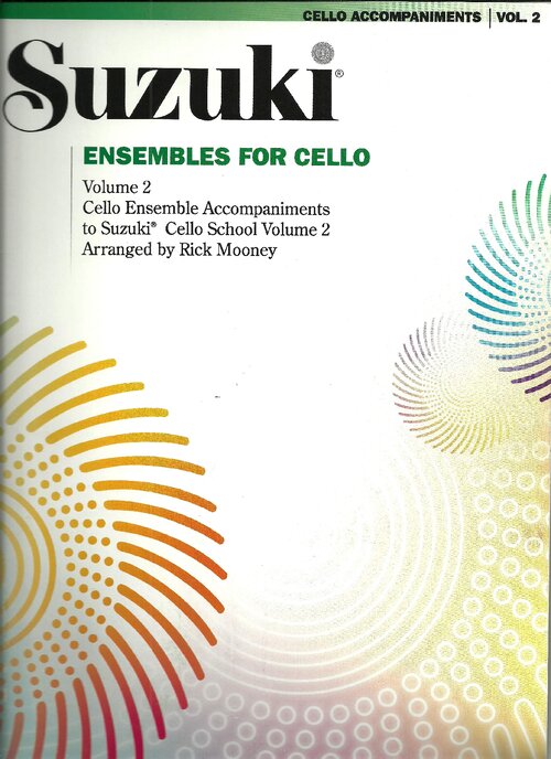 Suzuki Ensembles For Cello Vol 2