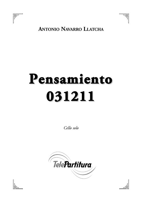 Antonio Navarro Llatcha Pensamiento