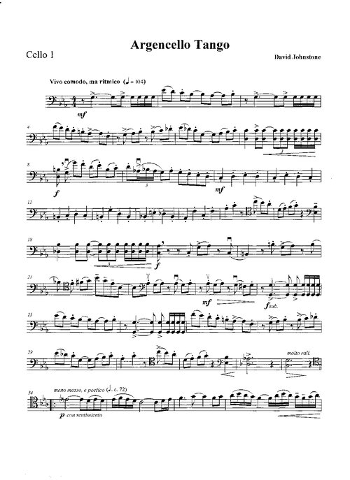 Argencello Cello I