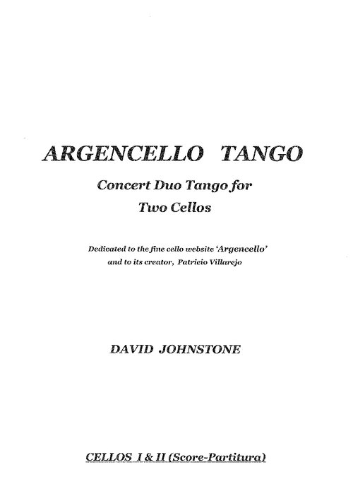 Johnstone Argencello Tango Dos Cellos