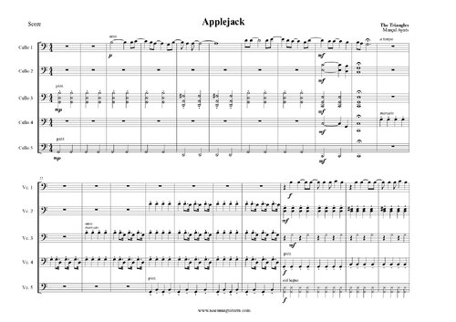 Applejack 5 Cellos