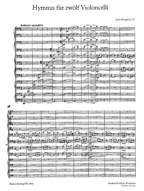 12 Cellos Klengel Hymnus