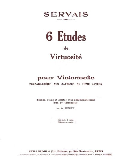 Servais_6_Etudes_de_virtuosité_Vc_1