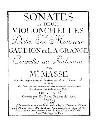 Masse Sonata Prima