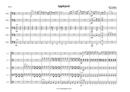 Applejack 5 Cellos