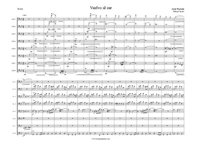 Vuelvo Al Sur A Piazzolla 8 Cellos