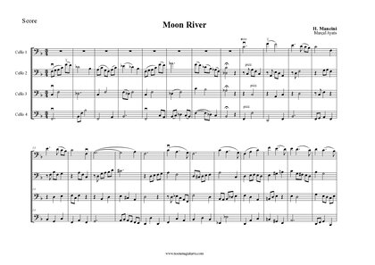 Moon River 4 Cellos