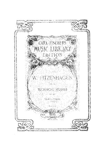 Fitzenhagen Techincal Studies
