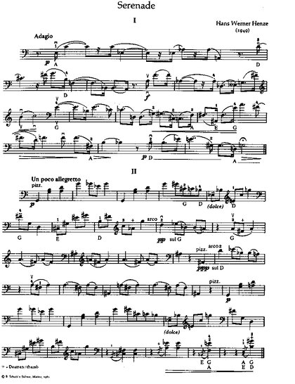 Henze Serenade