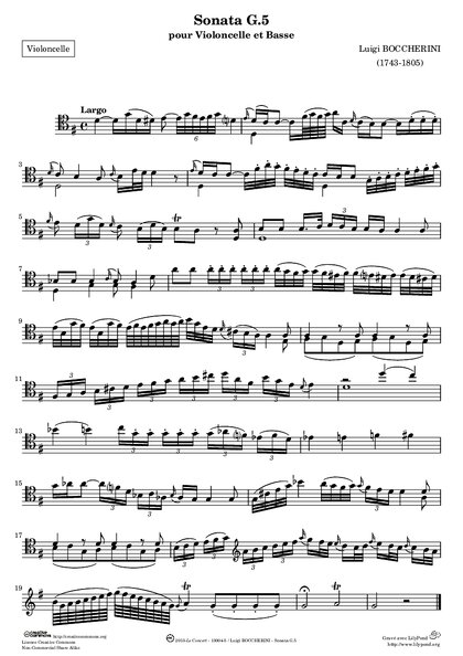 Sonata en G mayor