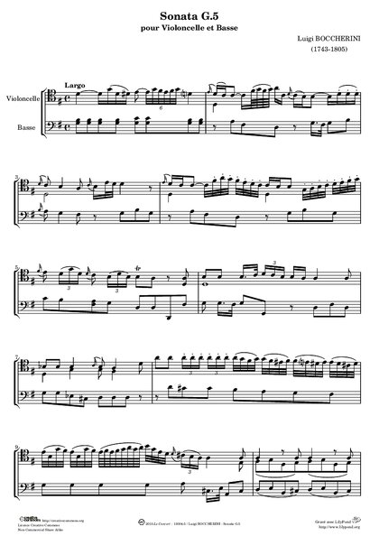 Sonata en G mayor