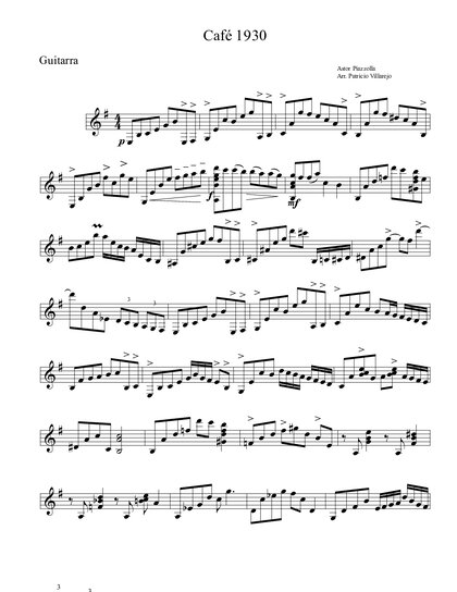 Café 1930 - Cello y guitarra - Guitarra