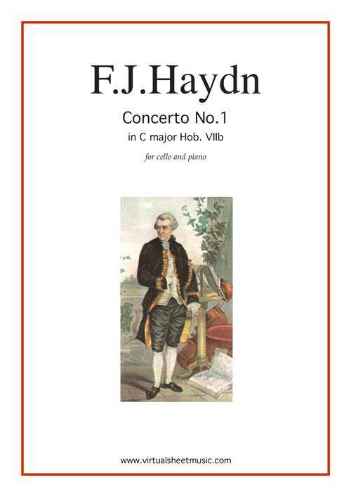 Haydn Concerto C Cello & Piano Redu