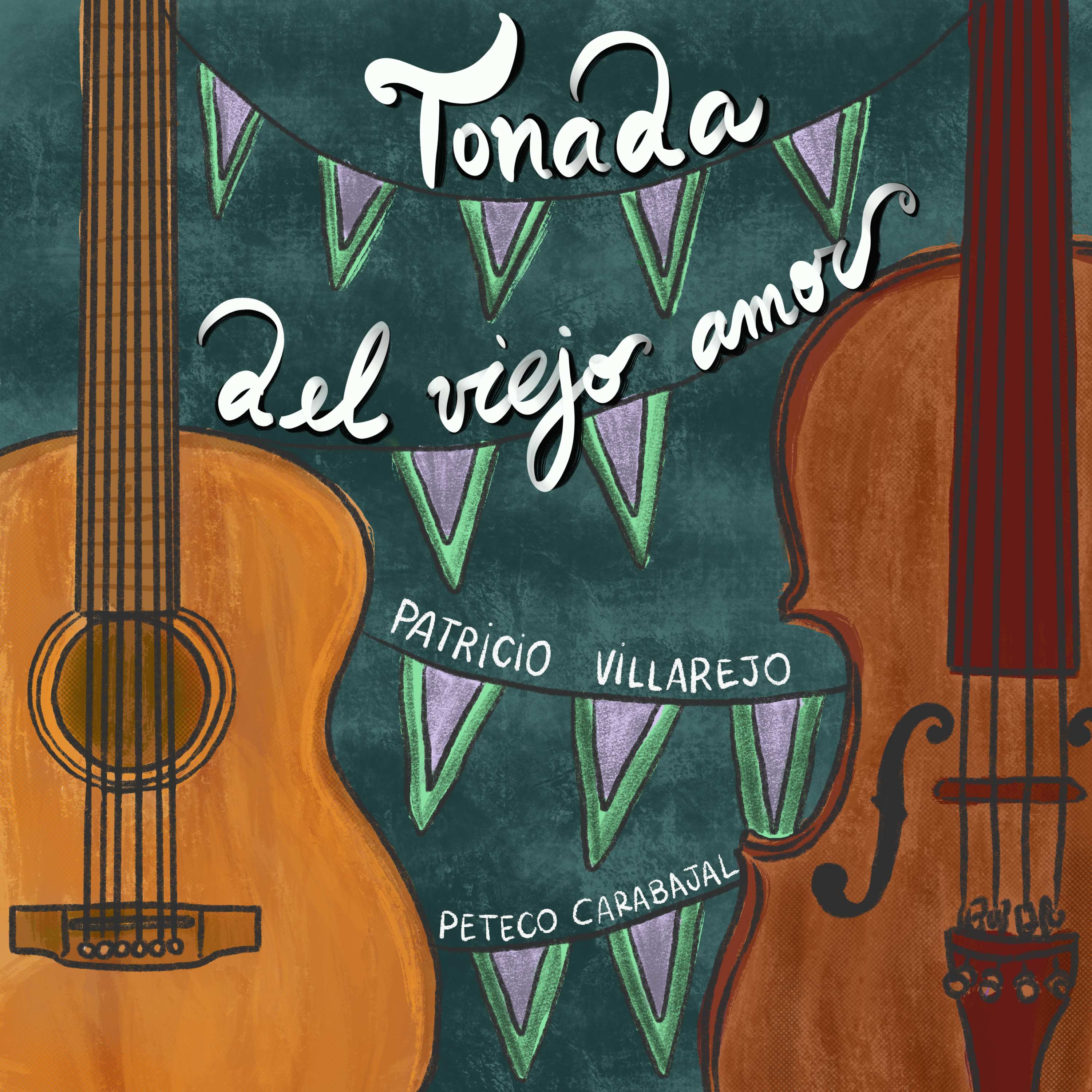 Portada - Tonada del Viejo Amor - Patricio Villarejo y Peteco Carabajal