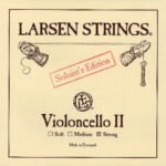 Paquete de cuerdas Larsen Soloist's Edition para violonchelo, cuerda Violoncello II, tensión Strong