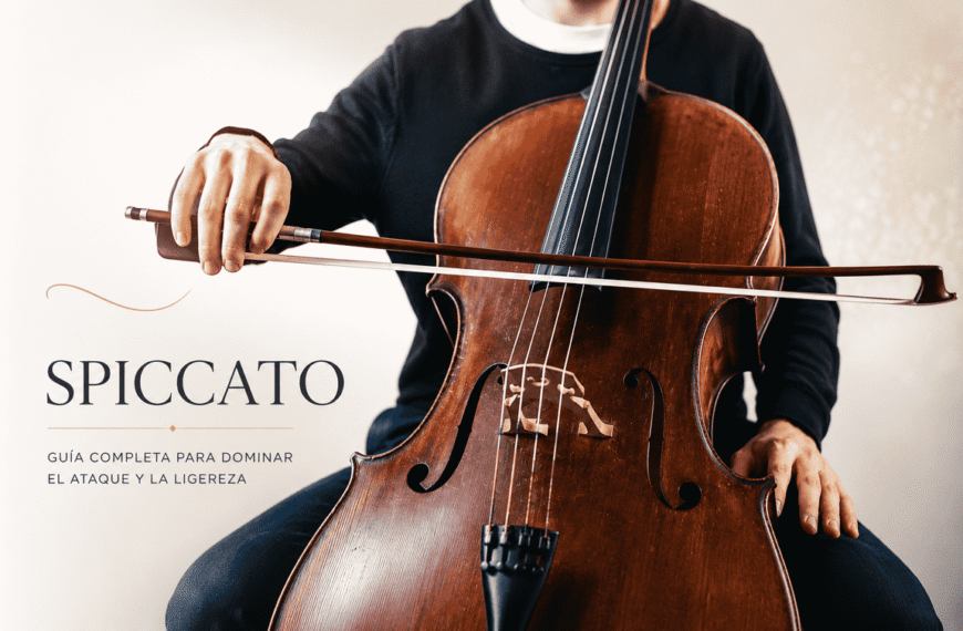 Spiccato y staccato en el cello: técnica, diferencias y materiales de estudio