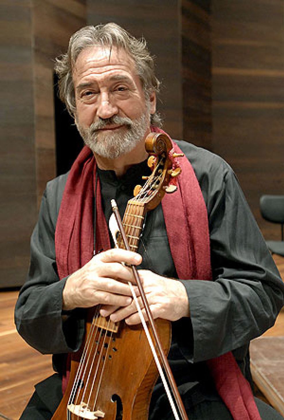 Jordi Savall, director y violagambista, que impulsa una nueva plataforma alternativa a Spotify